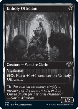 Unholy Officiant [Innistrad: Double Feature] | Gear Gaming Fayetteville