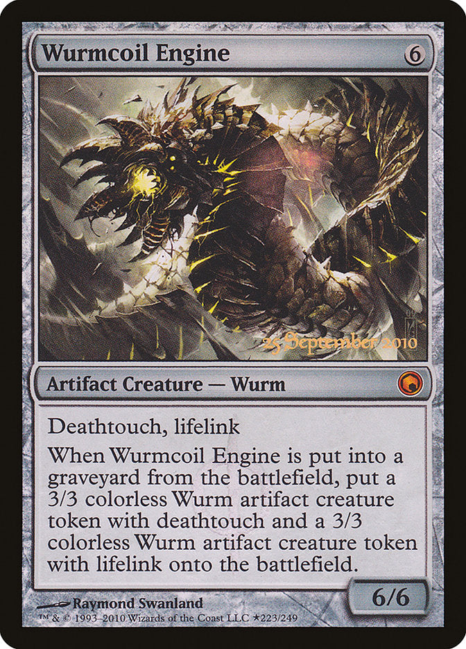 Wurmcoil Engine [Scars of Mirrodin Prerelease Promos] | Gear Gaming Fayetteville