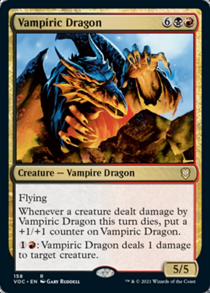 Vampiric Dragon [Innistrad: Crimson Vow Commander] | Gear Gaming Fayetteville