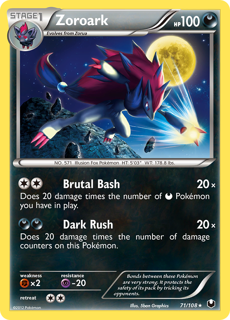 Zoroark (71/108) [Black & White: Dark Explorers] | Gear Gaming Fayetteville