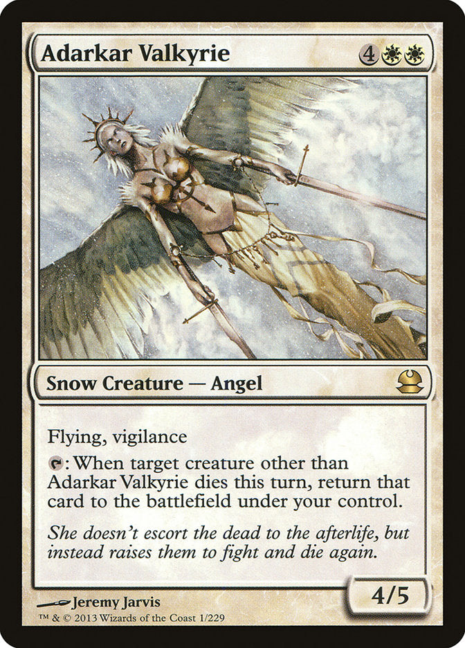 Adarkar Valkyrie [Modern Masters] | Gear Gaming Fayetteville