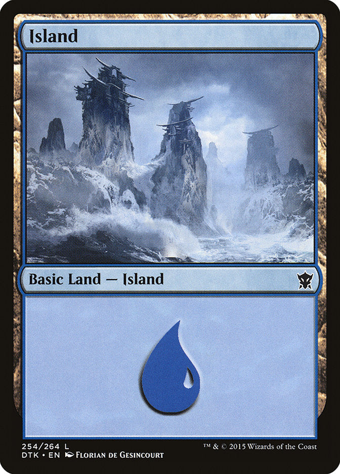 Island (254) [Dragons of Tarkir] | Gear Gaming Fayetteville