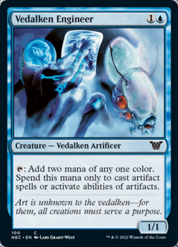 Vedalken Engineer [Kamigawa: Neon Dynasty Commander] | Gear Gaming Fayetteville