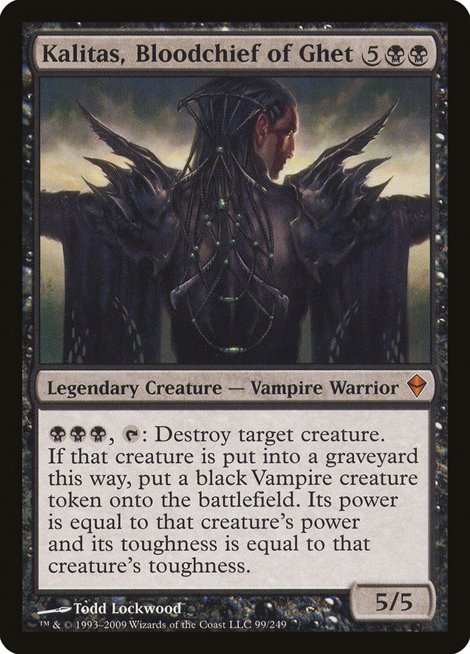 Kalitas, Bloodchief of Ghet [Zendikar] | Gear Gaming Fayetteville