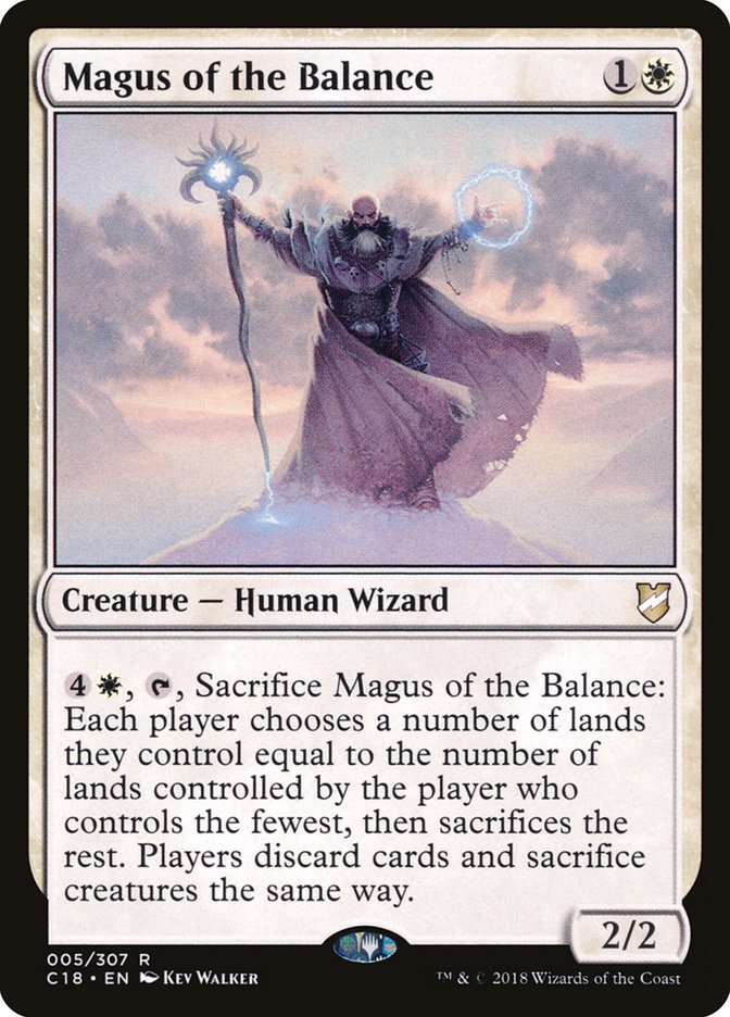 Magus of the Balance [Commander 2018] | Gear Gaming Fayetteville