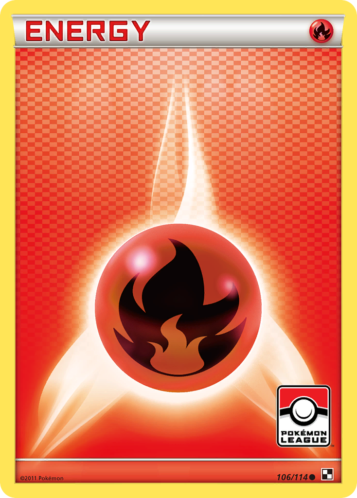 Fire Energy (106/114) [Black & White: Base Set] | Gear Gaming Fayetteville