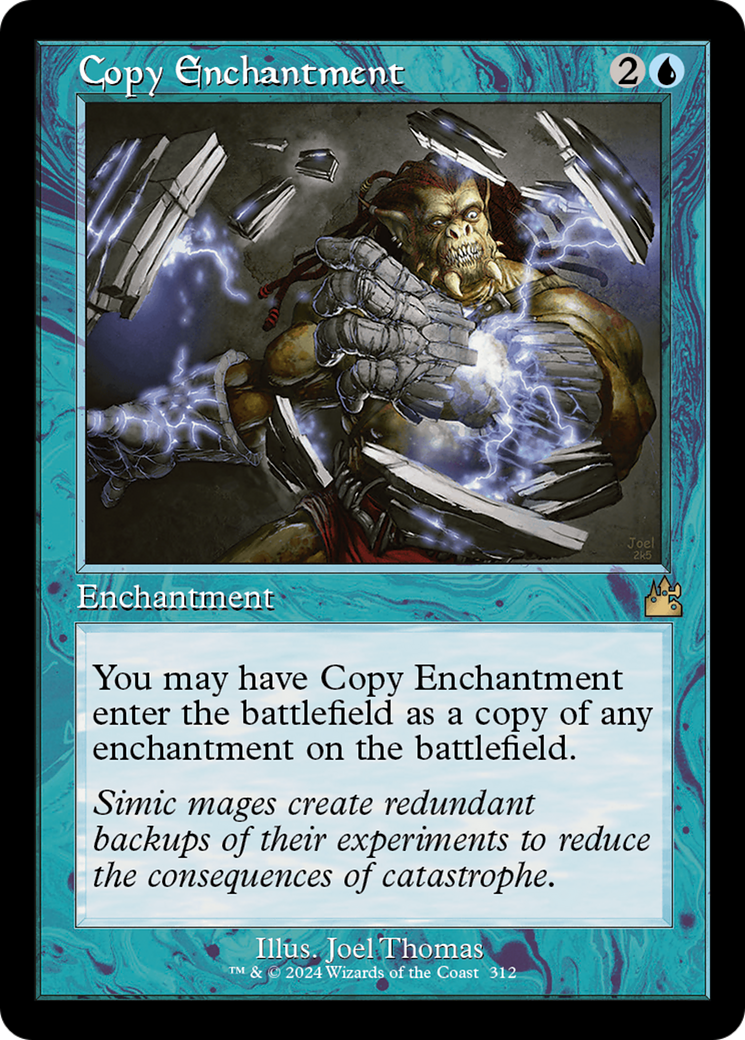 Copy Enchantment (Retro Frame) [Ravnica Remastered] | Gear Gaming Fayetteville