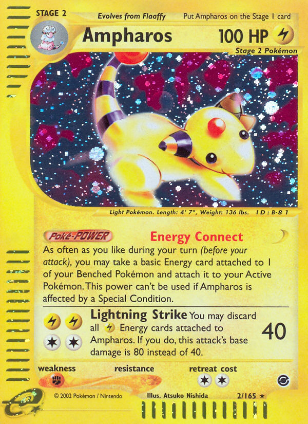 Ampharos (2/165) [Expedition: Base Set] | Gear Gaming Fayetteville