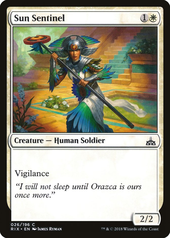 Sun Sentinel [Rivals of Ixalan] | Gear Gaming Fayetteville