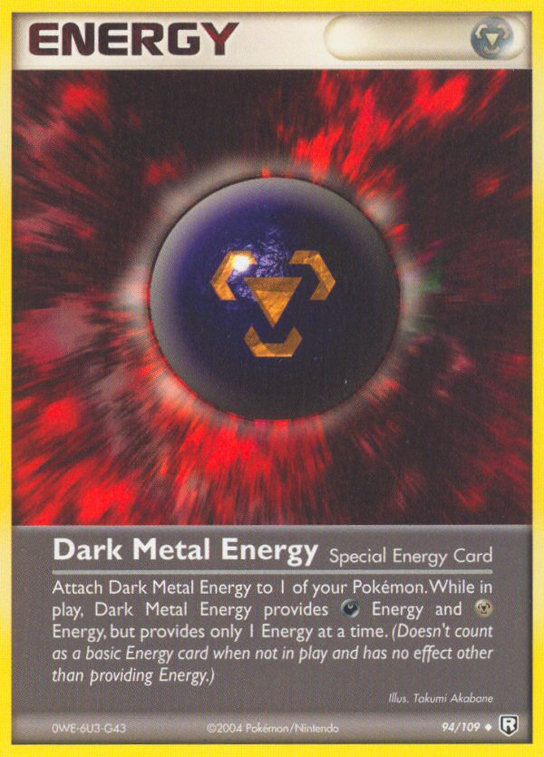 Dark Metal Energy (94/109) [EX: Team Rocket Returns] | Gear Gaming Fayetteville