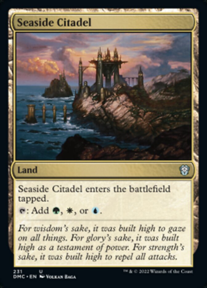 Seaside Citadel [Dominaria United Commander] | Gear Gaming Fayetteville