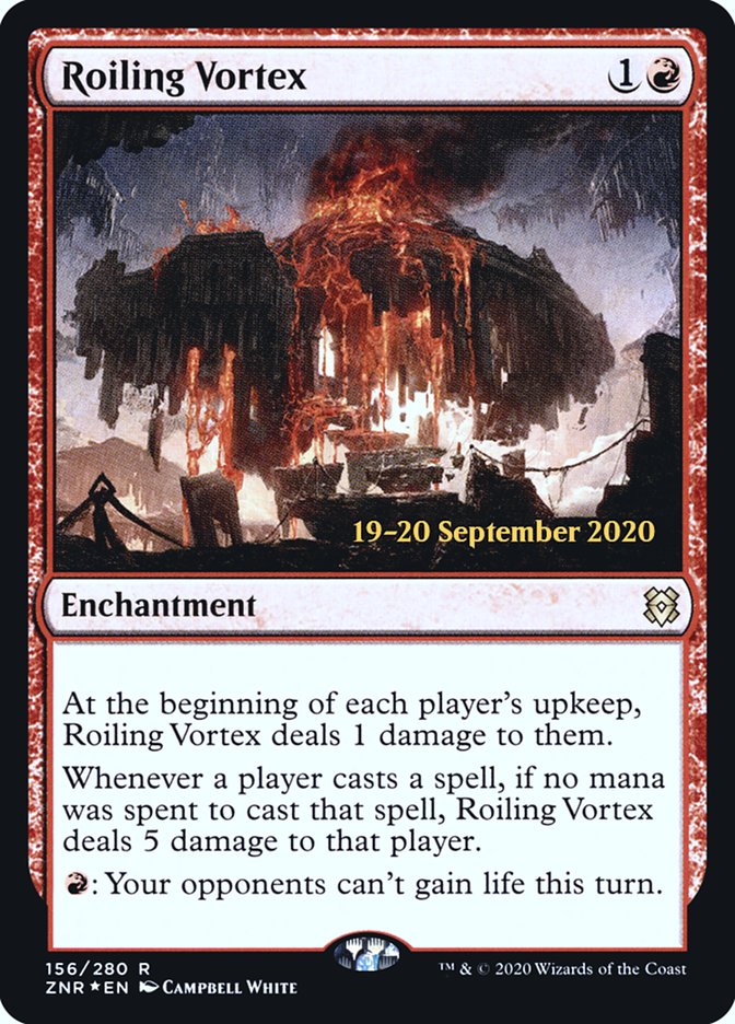 Roiling Vortex [Zendikar Rising Prerelease Promos] | Gear Gaming Fayetteville
