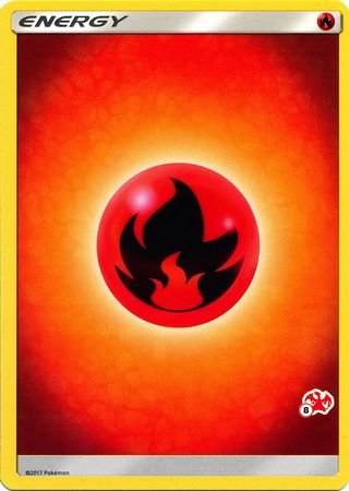 Fire Energy (Charizard Stamp #8) [Battle Academy 2020] | Gear Gaming Fayetteville