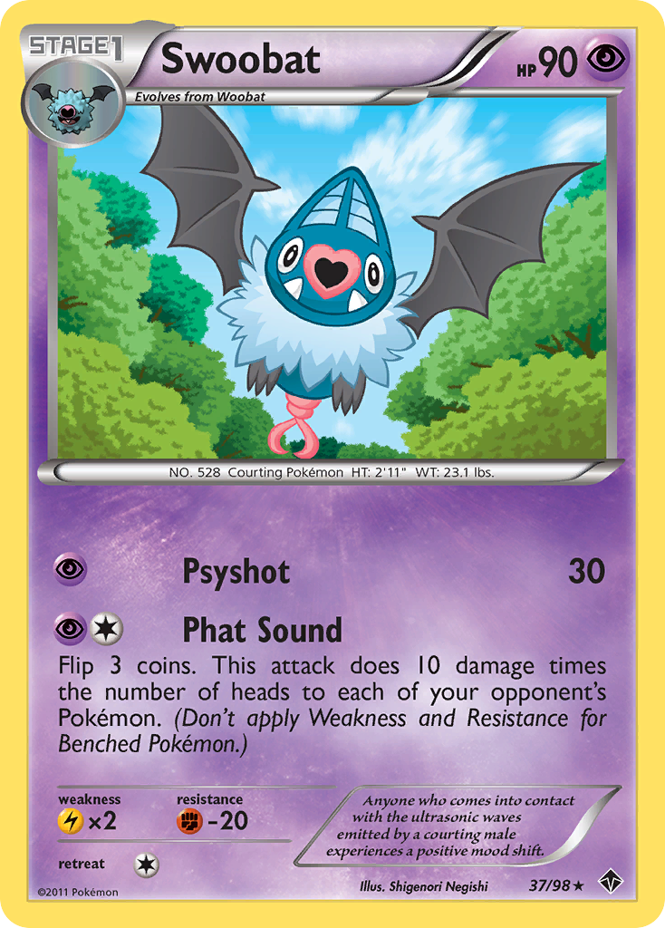 Swoobat (37/98) [Black & White: Emerging Powers] | Gear Gaming Fayetteville