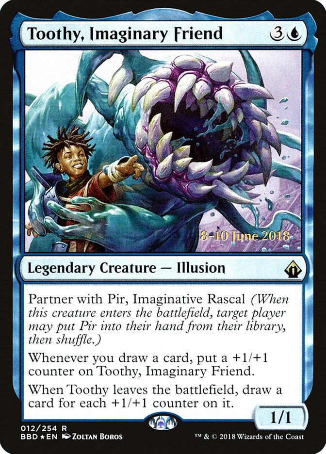 Toothy, Imaginary Friend [Battlebond Prerelease Promos] | Gear Gaming Fayetteville