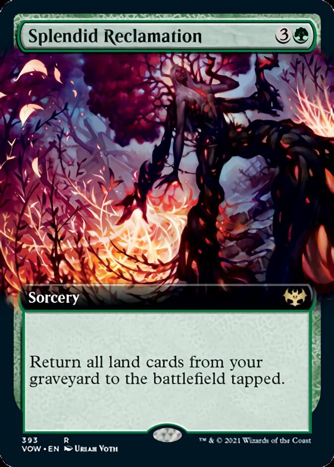 Splendid Reclamation (Extended Art) [Innistrad: Crimson Vow] | Gear Gaming Fayetteville