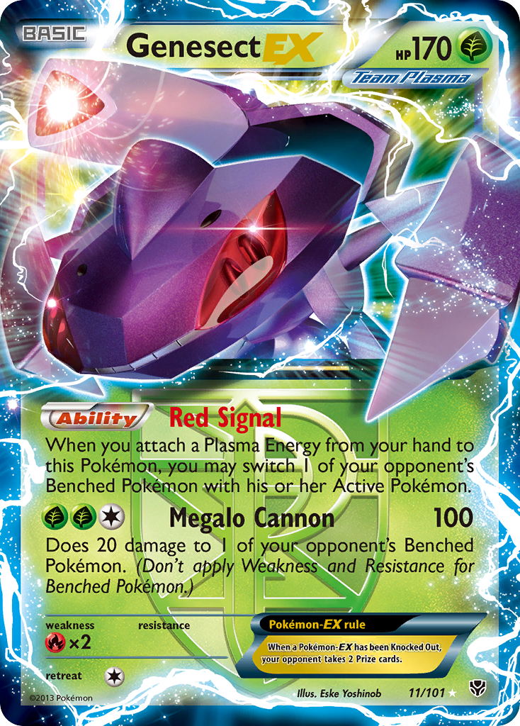 Genesect EX (11/101) [Black & White: Plasma Blast] | Gear Gaming Fayetteville