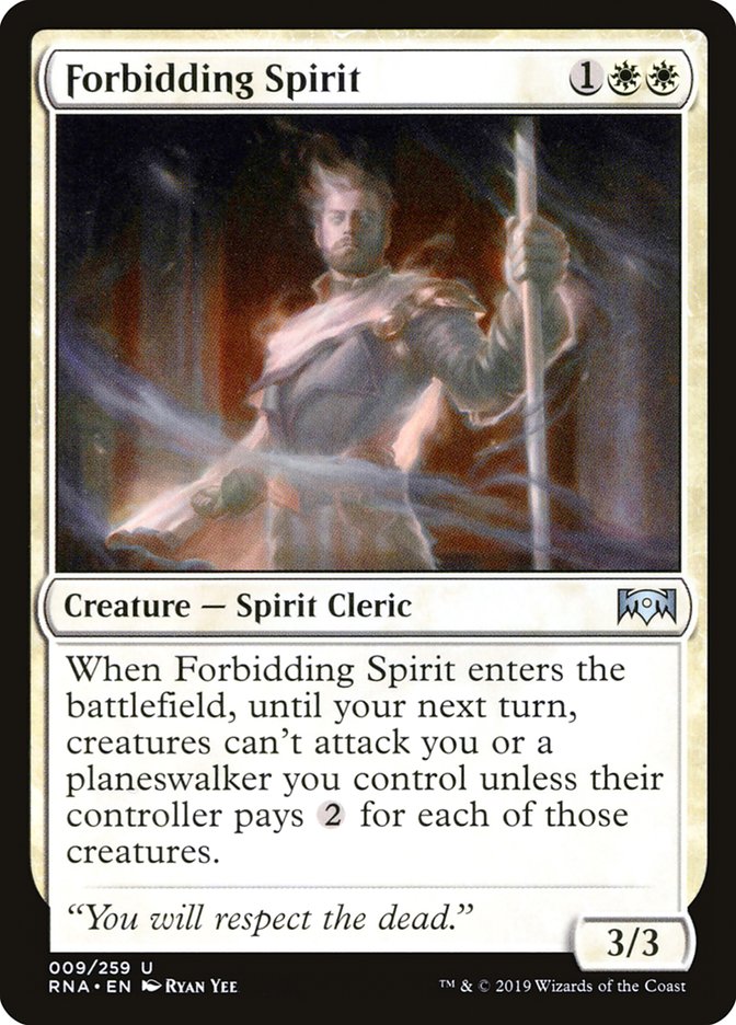 Forbidding Spirit [Ravnica Allegiance] | Gear Gaming Fayetteville