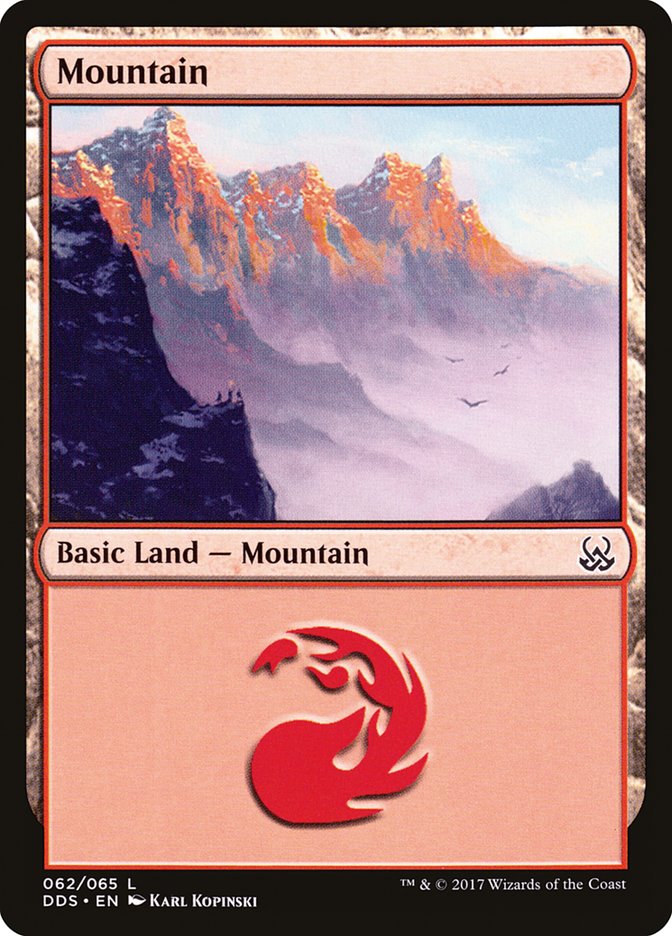 Mountain (62) [Duel Decks: Mind vs. Might] | Gear Gaming Fayetteville