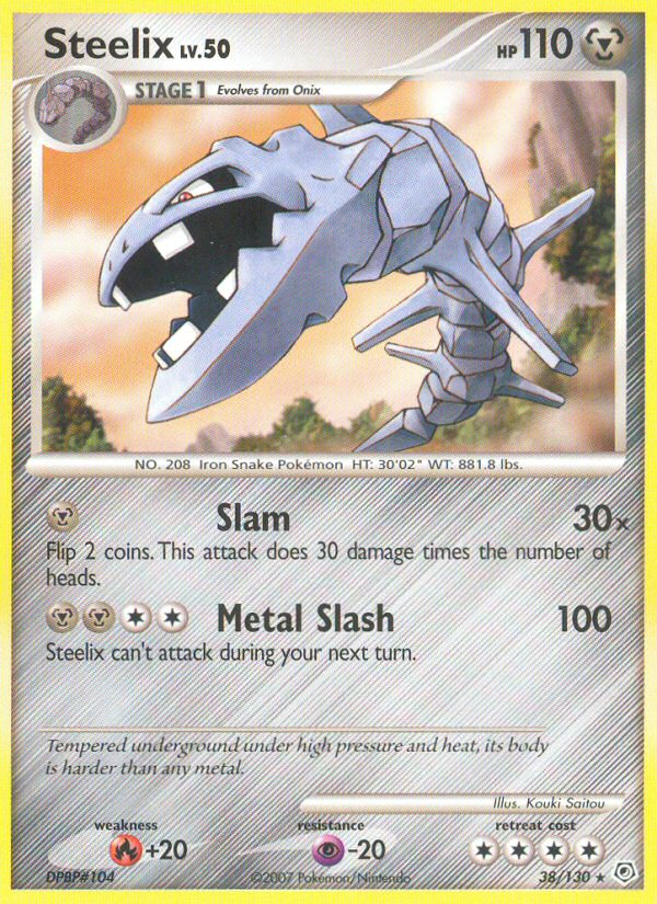 Steelix (38/130) [Diamond & Pearl: Base Set] | Gear Gaming Fayetteville