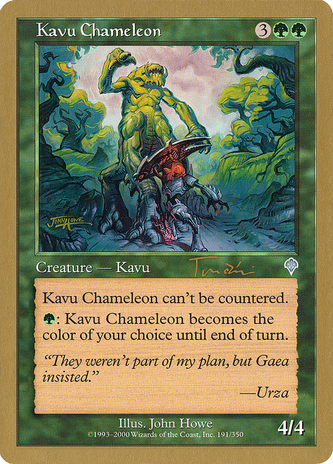 Kavu Chameleon (Jan Tomcani) [World Championship Decks 2001] | Gear Gaming Fayetteville