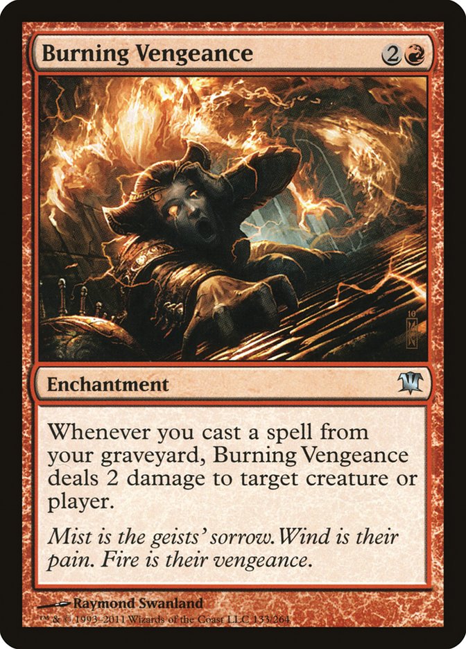 Burning Vengeance [Innistrad] | Gear Gaming Fayetteville