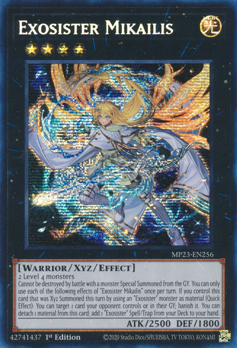 Exosister Mikailis [MP23-EN256] Prismatic Secret Rare | Gear Gaming Fayetteville