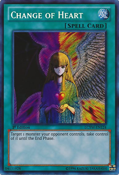 Change of Heart [LCYW-EN124] Secret Rare | Gear Gaming Fayetteville