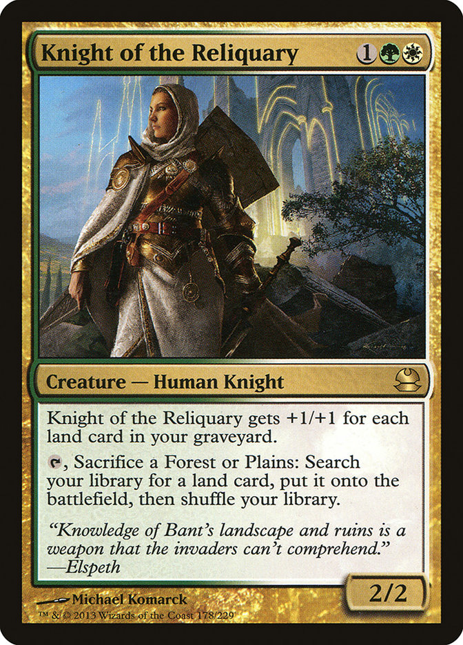 Knight of the Reliquary [Modern Masters] | Gear Gaming Fayetteville