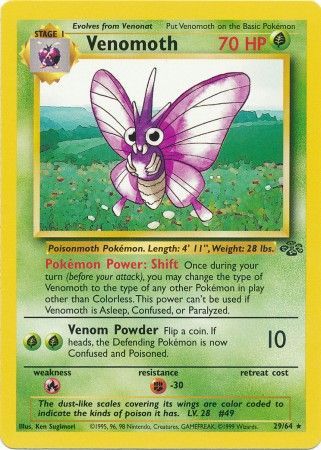 Venomoth (29/64) [Jungle Unlimited] | Gear Gaming Fayetteville