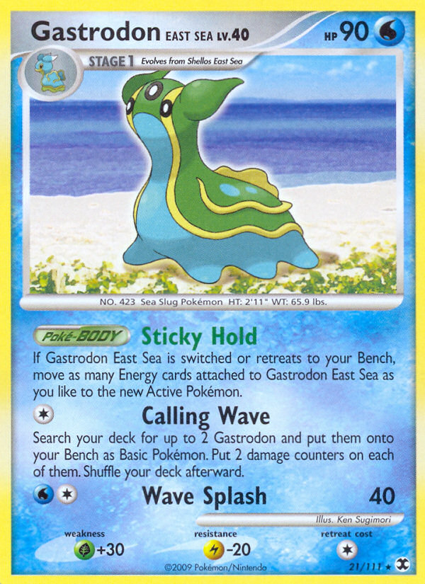 Gastrodon East Sea (21/111) [Platinum: Rising Rivals] | Gear Gaming Fayetteville