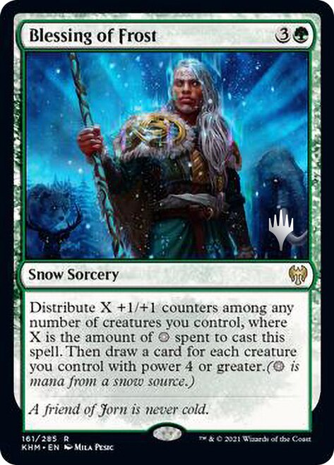 Blessing of Frost (Promo Pack) [Kaldheim Promos] | Gear Gaming Fayetteville