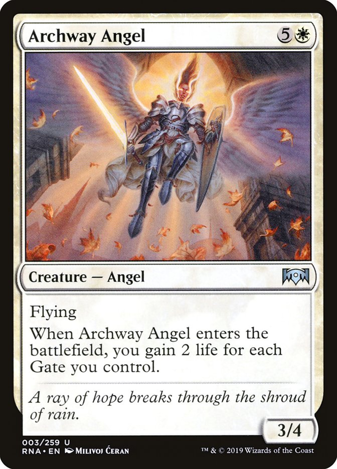 Archway Angel [Ravnica Allegiance] | Gear Gaming Fayetteville