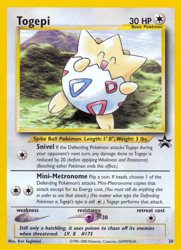 Togepi (30) [Wizards of the Coast: Black Star Promos] | Gear Gaming Fayetteville