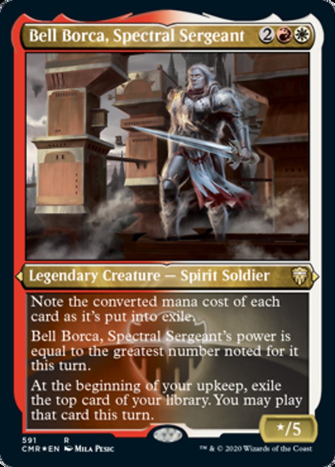 Bell Borca, Spectral Sergeant (Etched) [Commander Legends] | Gear Gaming Fayetteville