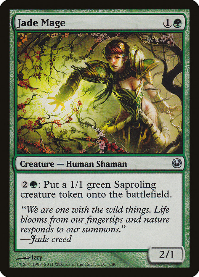 Jade Mage [Duel Decks: Ajani vs. Nicol Bolas] | Gear Gaming Fayetteville