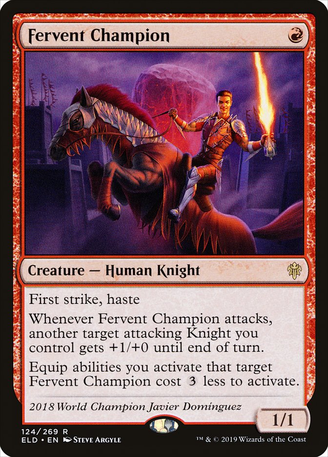 Fervent Champion [Throne of Eldraine] | Gear Gaming Fayetteville