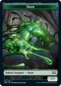 Ooze // Wurm (030) Double-Sided Token [Double Masters Tokens] | Gear Gaming Fayetteville