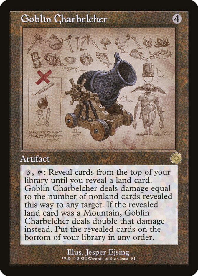 Goblin Charbelcher (Retro Schematic) [The Brothers' War Retro Artifacts] | Gear Gaming Fayetteville