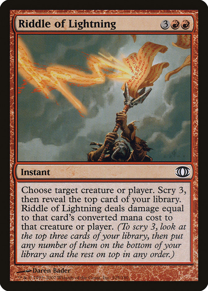 Riddle of Lightning [Future Sight] | Gear Gaming Fayetteville