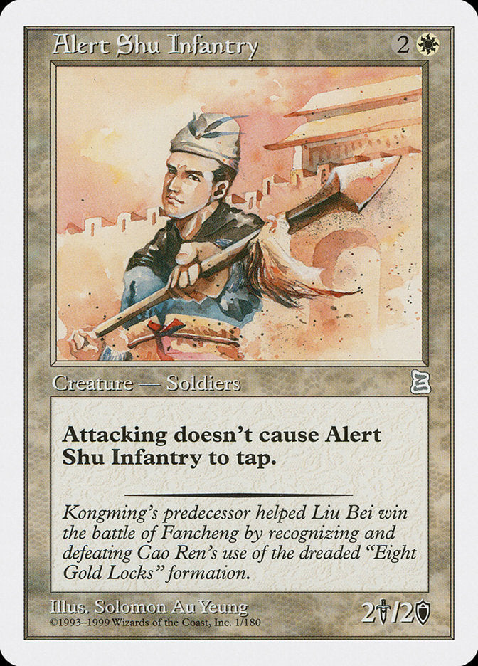 Alert Shu Infantry [Portal Three Kingdoms] | Gear Gaming Fayetteville