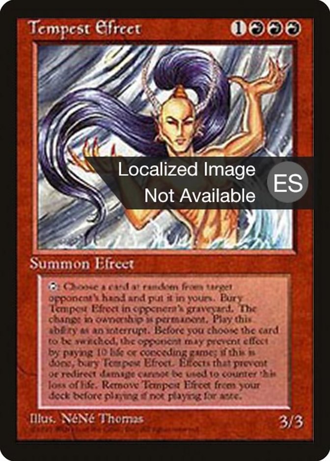 Tempest Efreet [Fourth Edition (Foreign Black Border)] | Gear Gaming Fayetteville