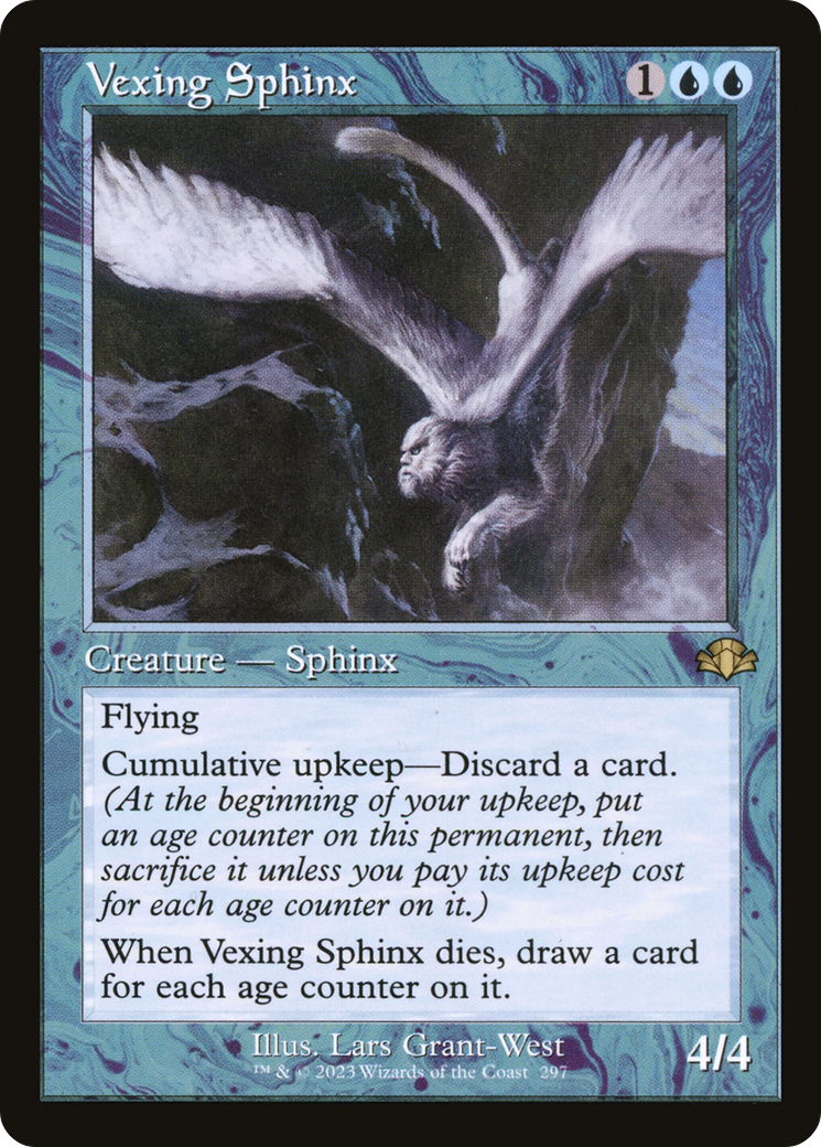 Vexing Sphinx (Retro) [Dominaria Remastered] | Gear Gaming Fayetteville