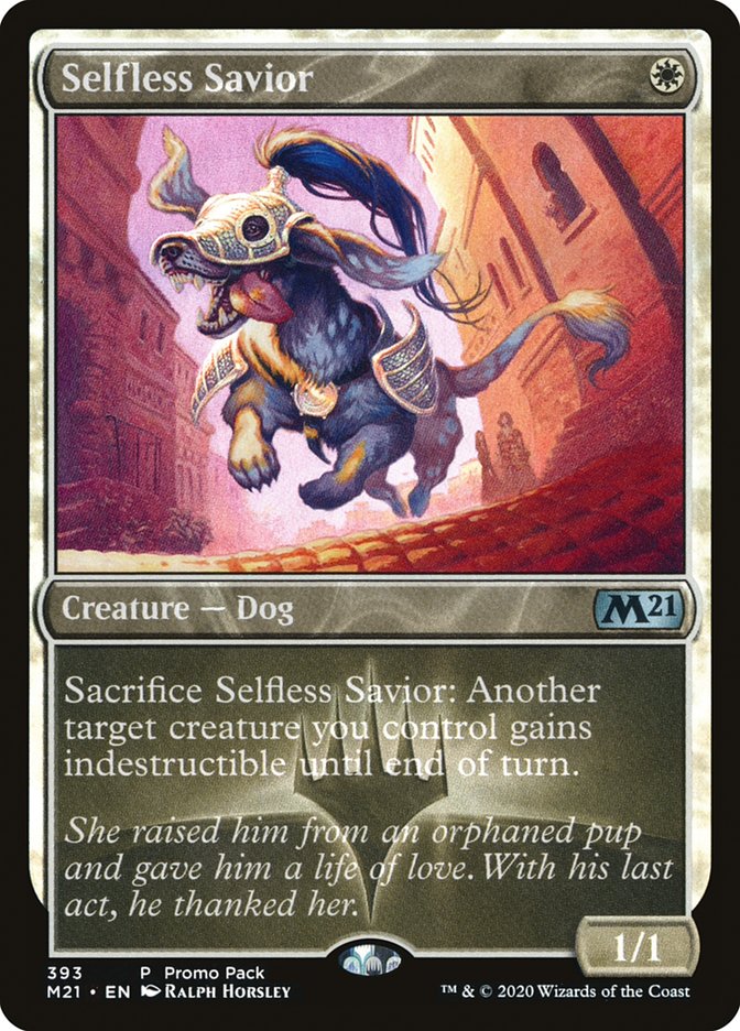 Selfless Savior (Promo Pack) [Core Set 2021 Promos] | Gear Gaming Fayetteville