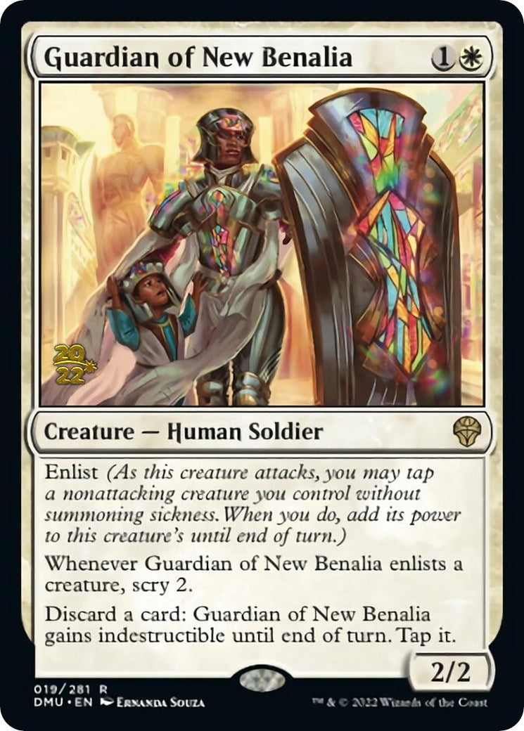 Guardian of New Benalia [Dominaria United Prerelease Promos] | Gear Gaming Fayetteville