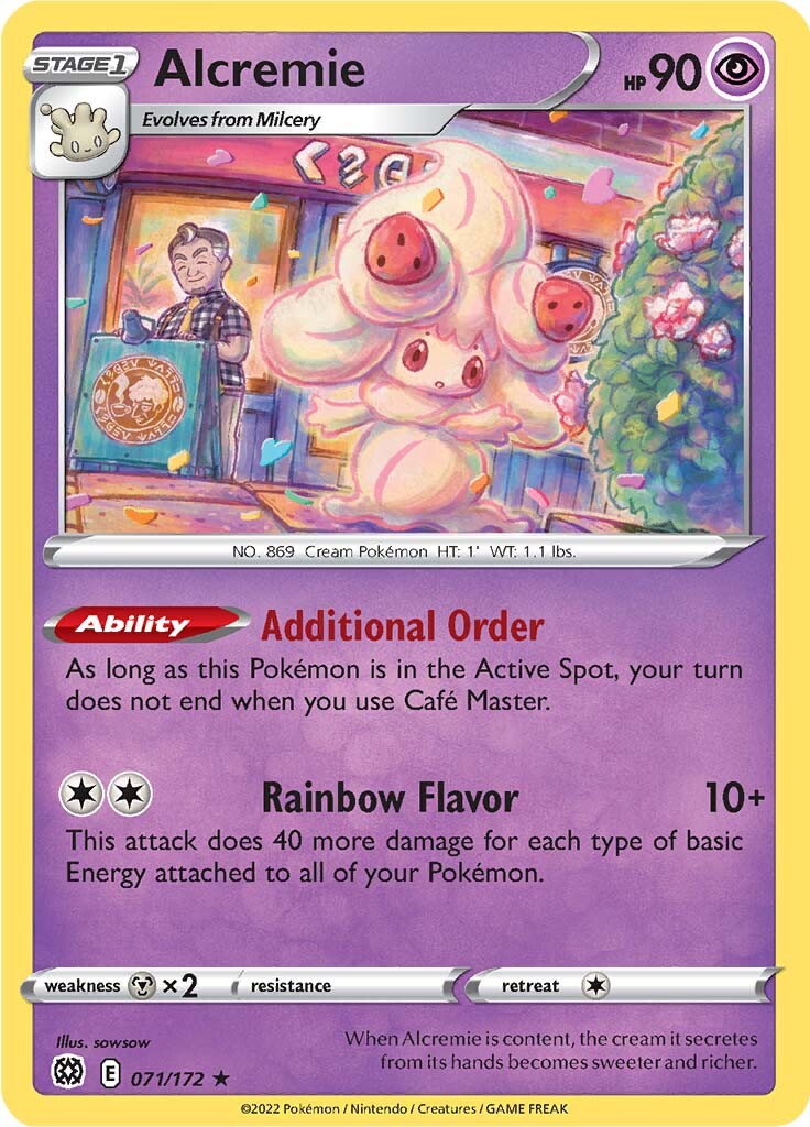 Alcremie (071/172) [Sword & Shield: Brilliant Stars] | Gear Gaming Fayetteville