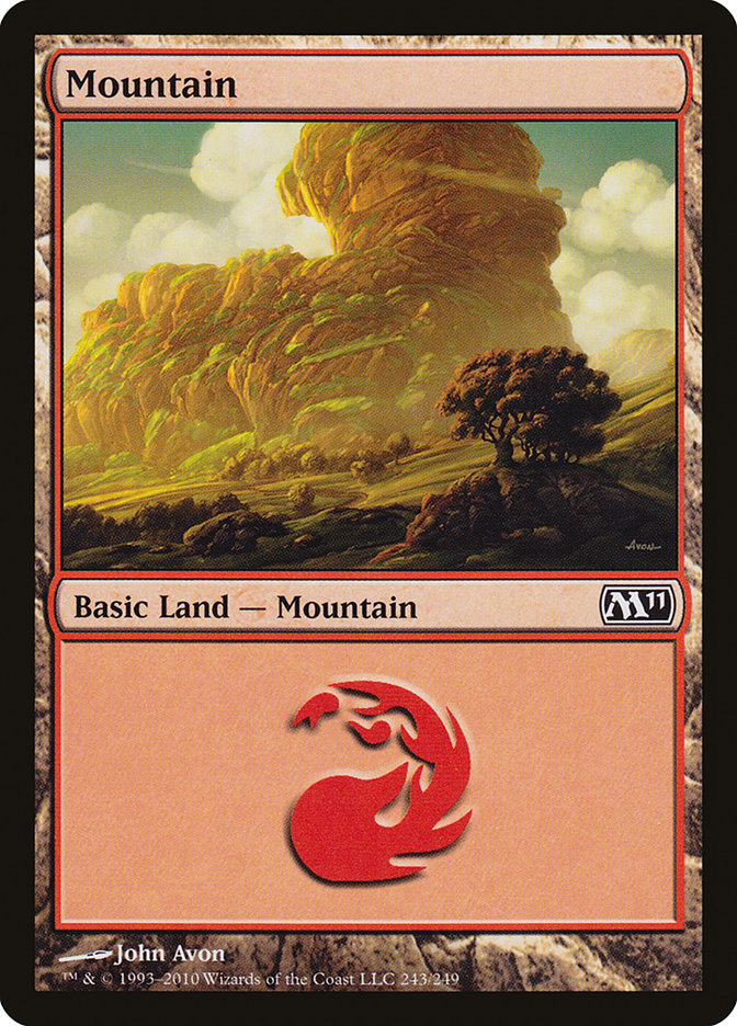 Mountain (243) [Magic 2011] | Gear Gaming Fayetteville