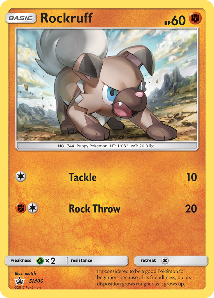 Rockruff (SM06) [Sun & Moon: Black Star Promos] | Gear Gaming Fayetteville