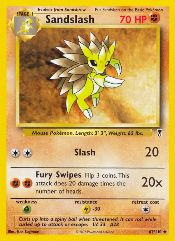 Sandslash (62/110) [Legendary Collection] | Gear Gaming Fayetteville
