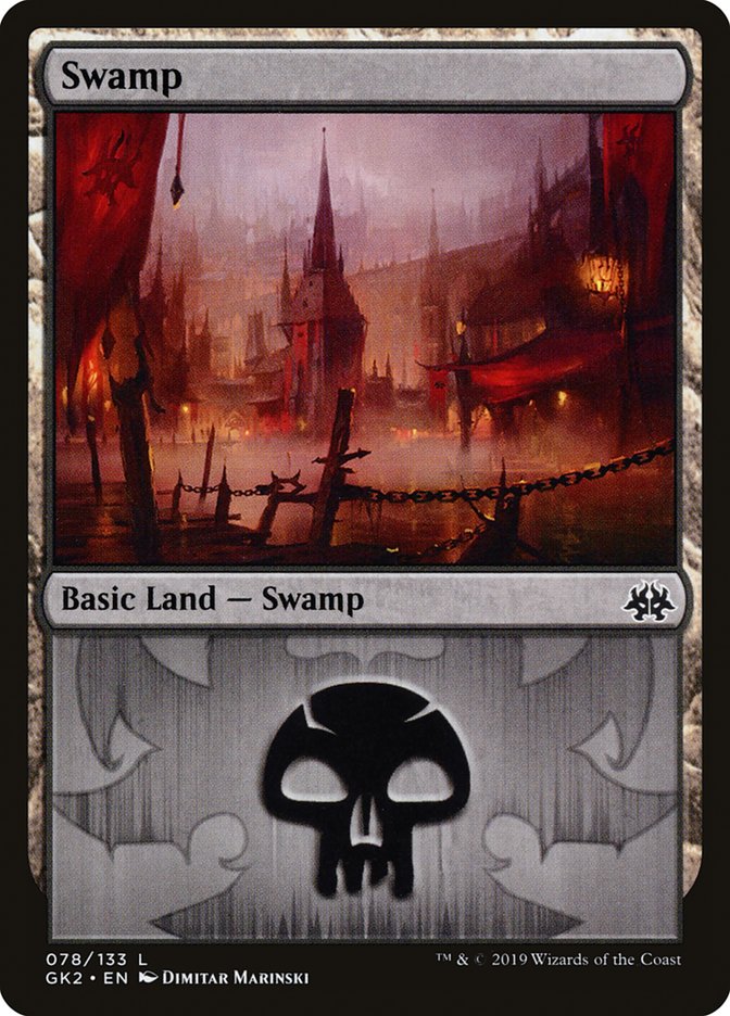 Swamp (78) [Ravnica Allegiance Guild Kit] | Gear Gaming Fayetteville